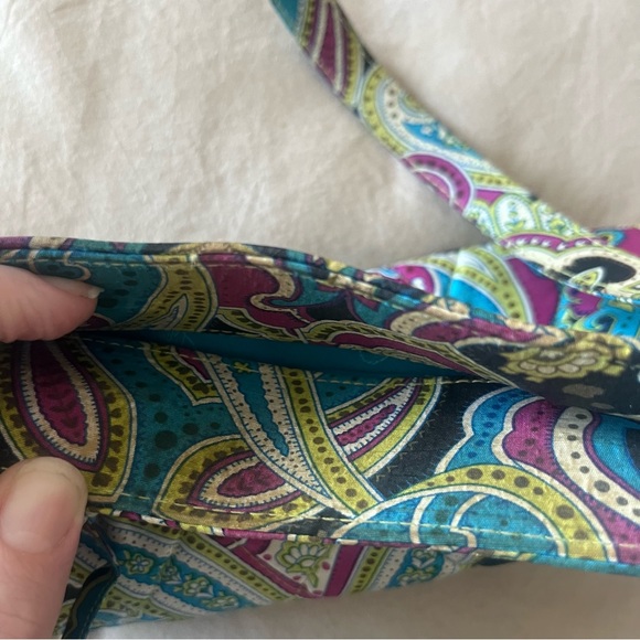 Vera Bradley Shoulder Bag in Daphne Paisley Print - Picture 9 of 12